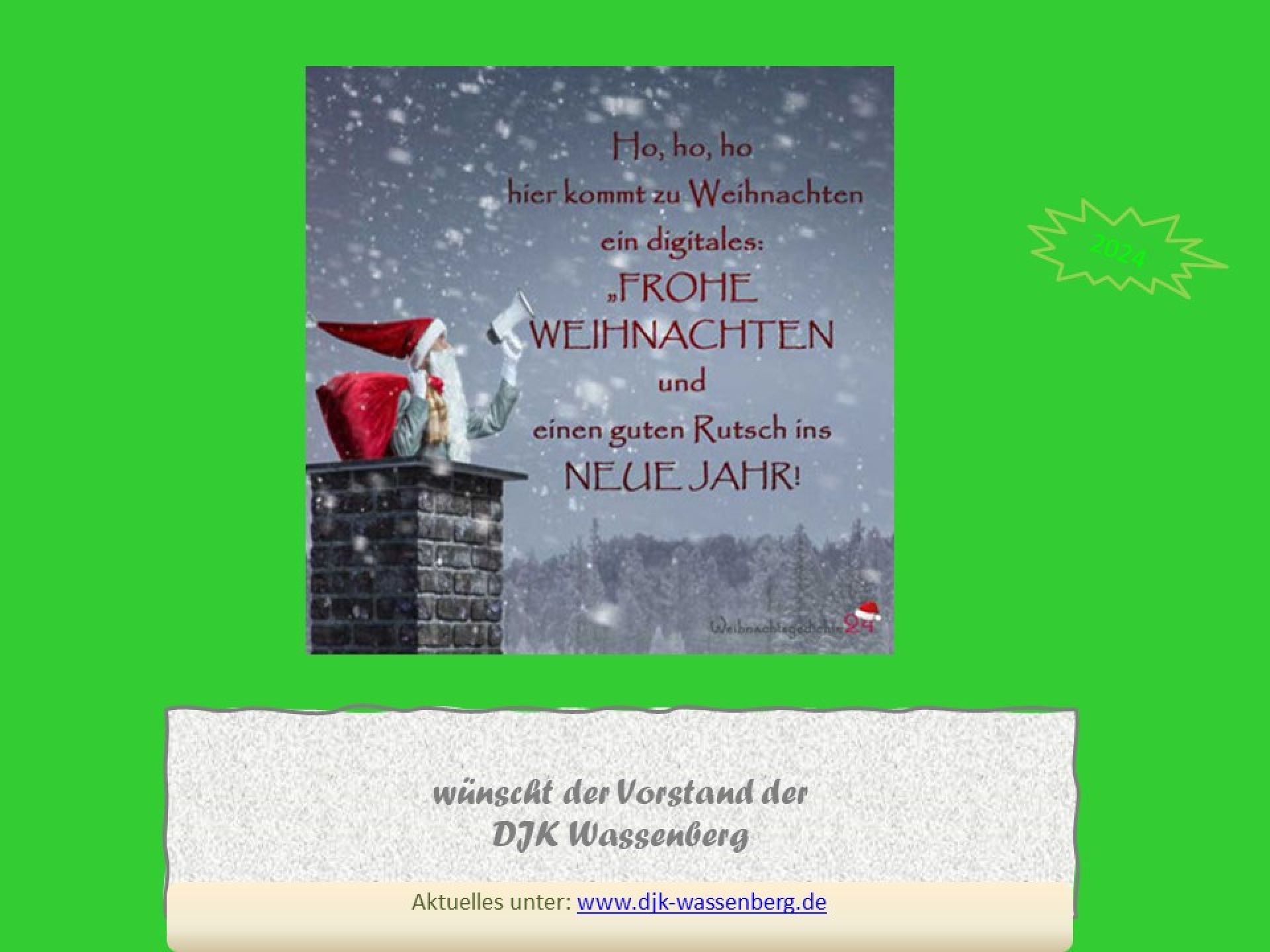 Weihnachtsgrüsse