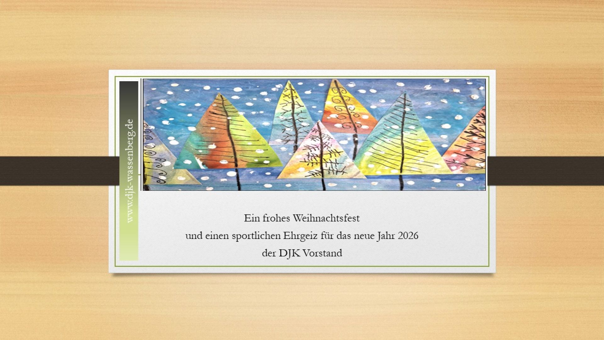 Weihnachtsgruß / Neujahrsgruß