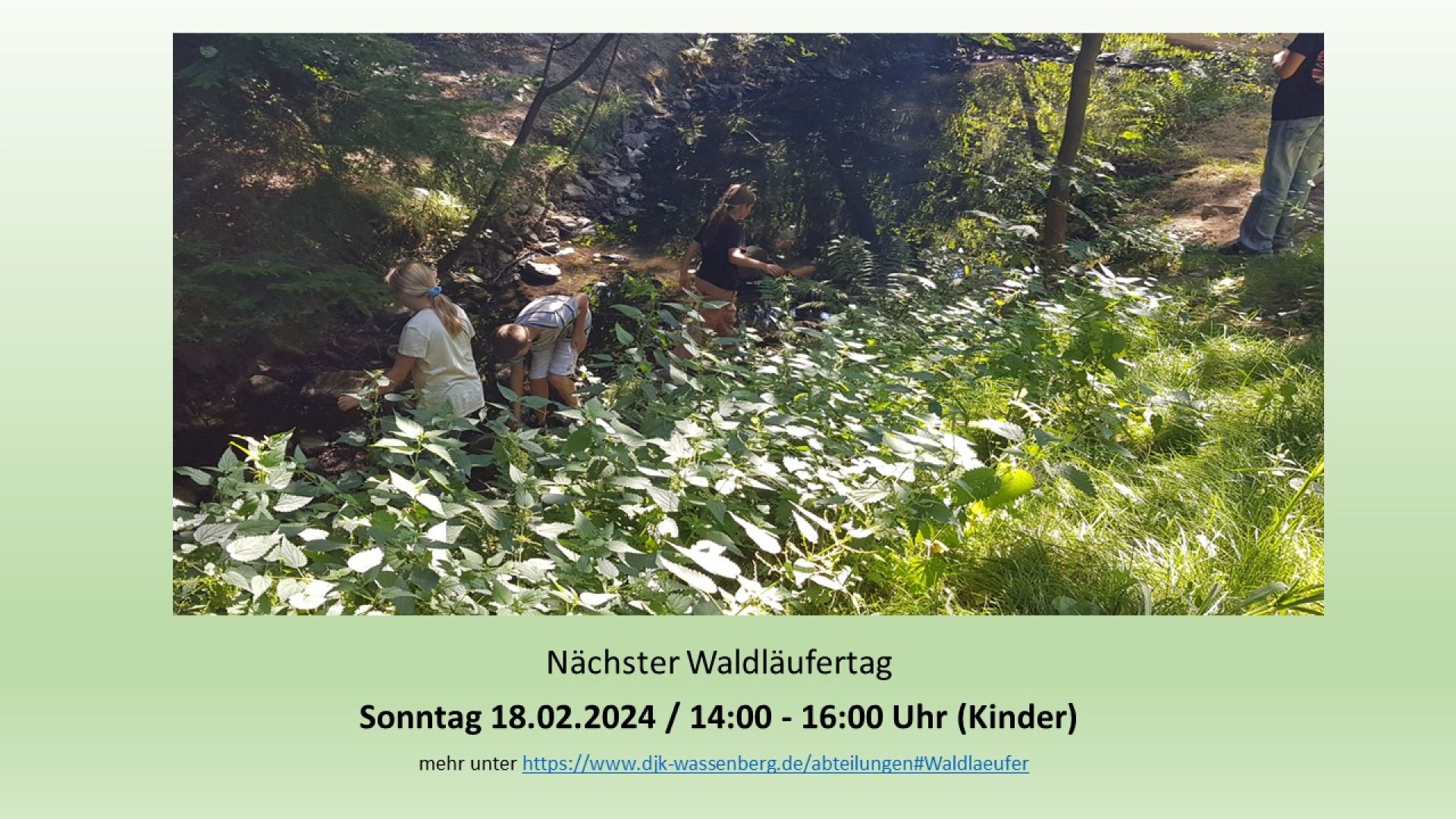Waldläuferausbildung Februar