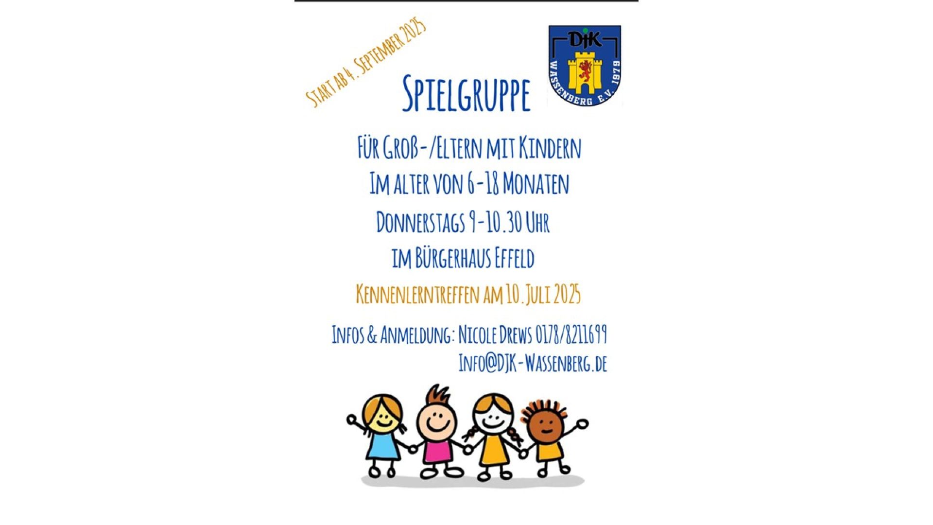 Neu Gruppe für Eltern und Kind 6 - 18 Monate