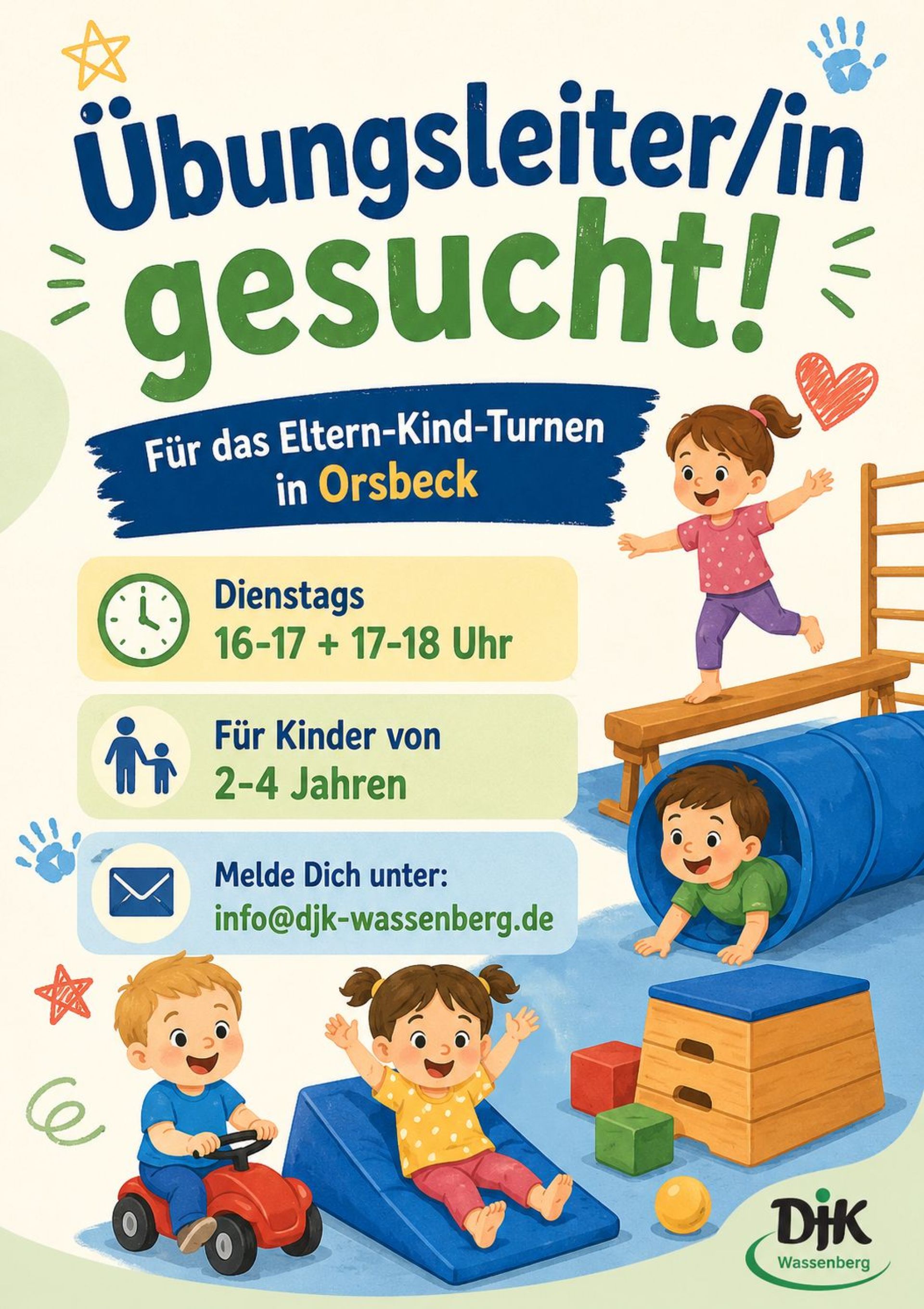 Übungsleiter/-in dringend gesucht
