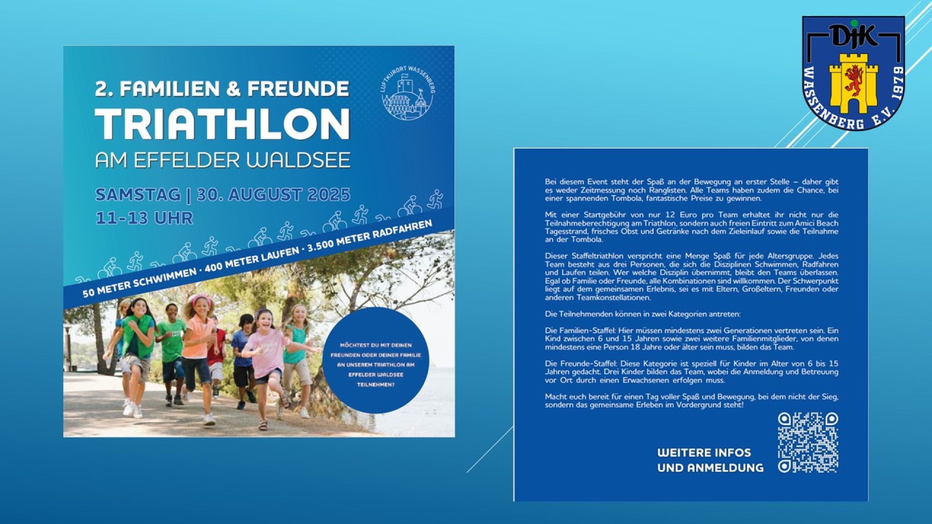 2. FAMILIEN &amp; FREUNDE TRIATHLON
